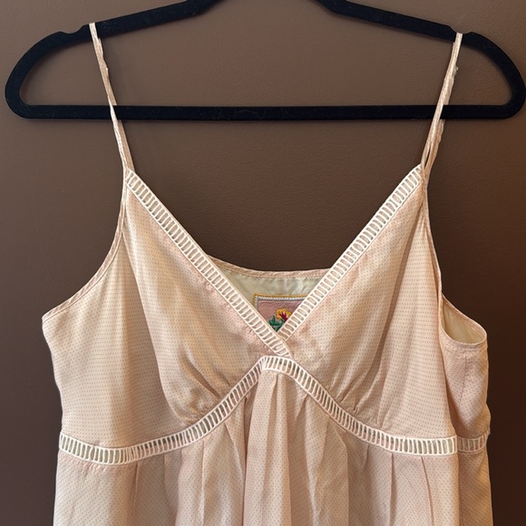 JOHNNY WAS Silk Polka Dot Cami Top - Picture 2 of 6